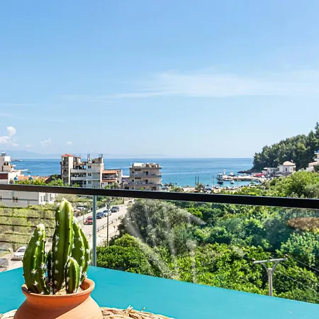 Ama's 2 - Parking, Sea View & Kitchen Appartamento Himare